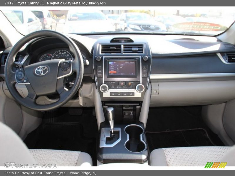 Magnetic Gray Metallic / Black/Ash 2012 Toyota Camry LE