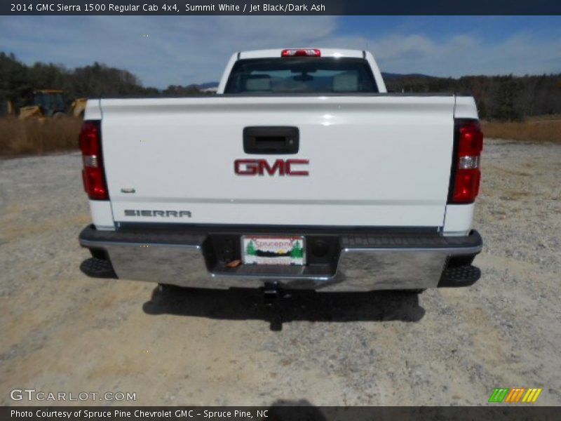 Summit White / Jet Black/Dark Ash 2014 GMC Sierra 1500 Regular Cab 4x4