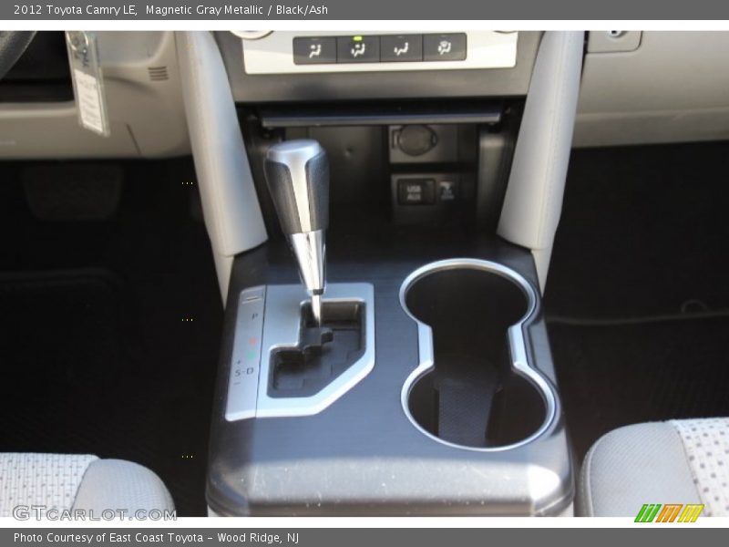 Magnetic Gray Metallic / Black/Ash 2012 Toyota Camry LE