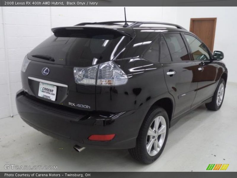 Black Onyx / Ivory 2008 Lexus RX 400h AWD Hybrid