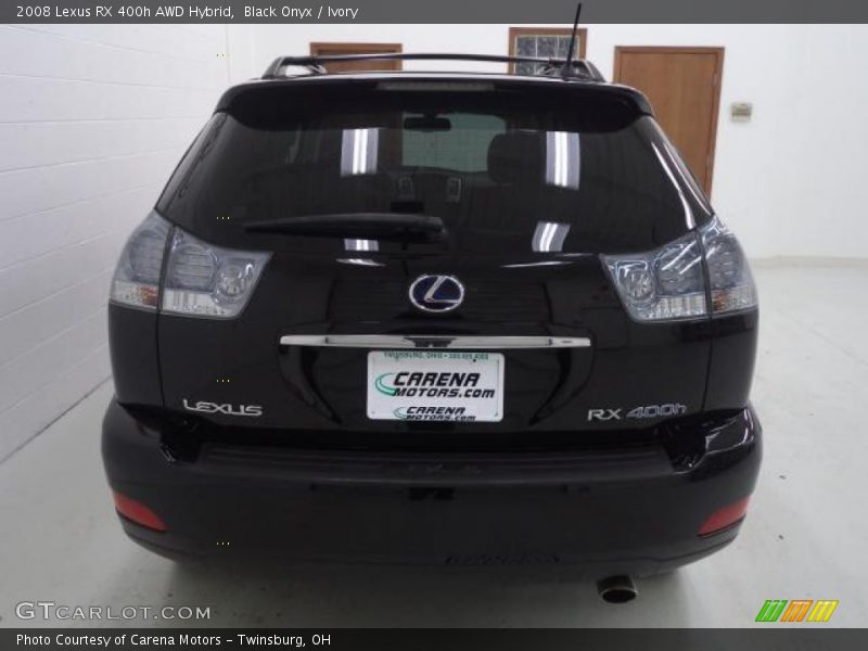 Black Onyx / Ivory 2008 Lexus RX 400h AWD Hybrid
