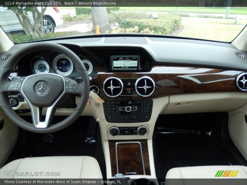 Black / Almond Beige/Mocha 2014 Mercedes-Benz GLK 350