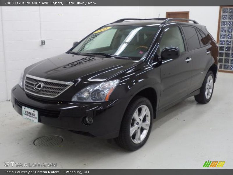 Black Onyx / Ivory 2008 Lexus RX 400h AWD Hybrid