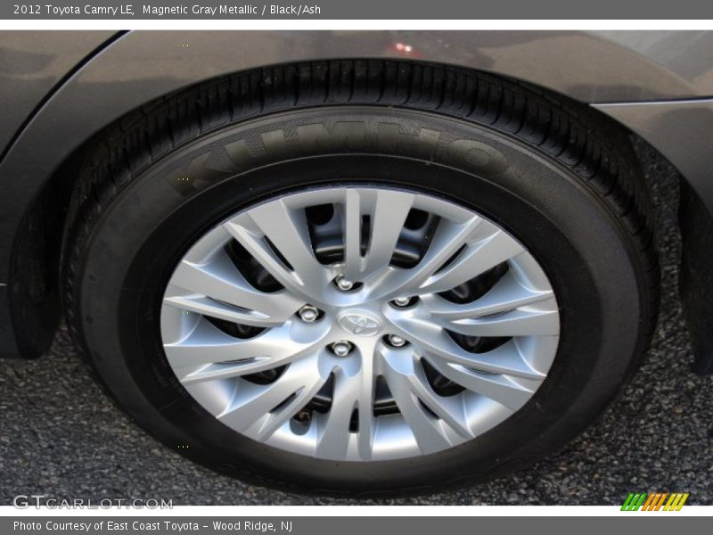 Magnetic Gray Metallic / Black/Ash 2012 Toyota Camry LE