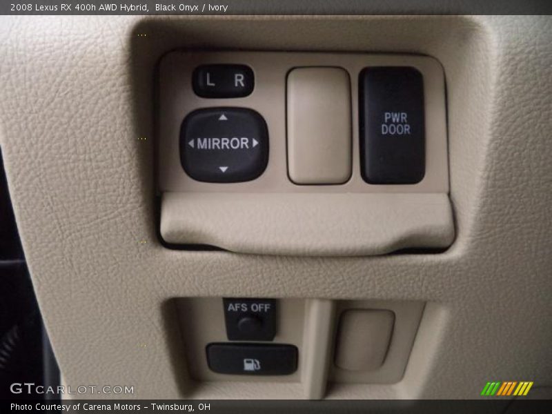 Black Onyx / Ivory 2008 Lexus RX 400h AWD Hybrid