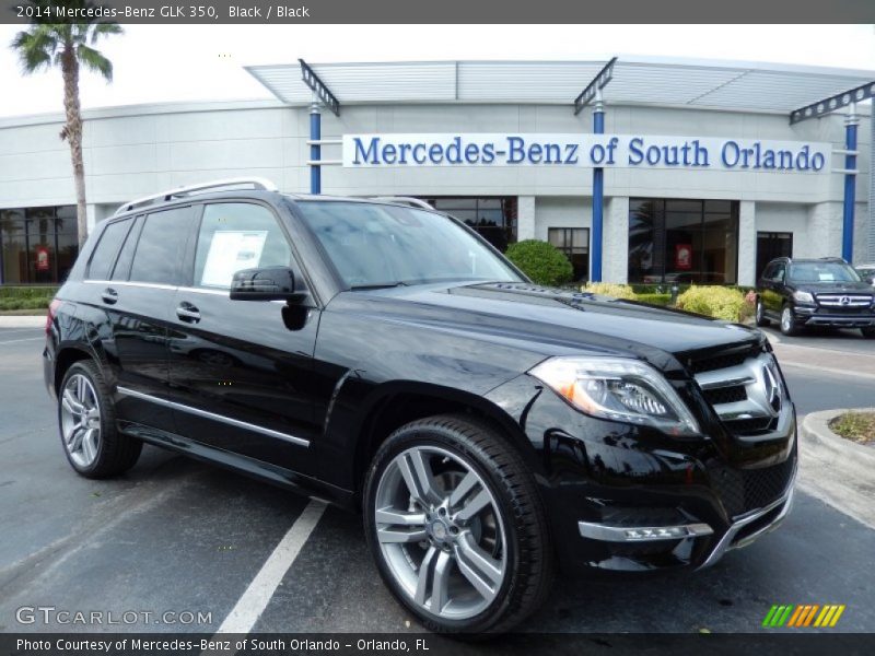Black / Black 2014 Mercedes-Benz GLK 350