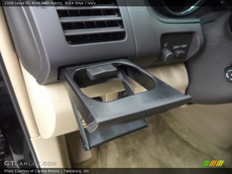 Black Onyx / Ivory 2008 Lexus RX 400h AWD Hybrid