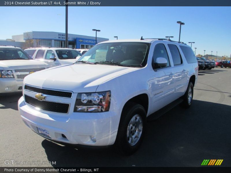 Summit White / Ebony 2014 Chevrolet Suburban LT 4x4