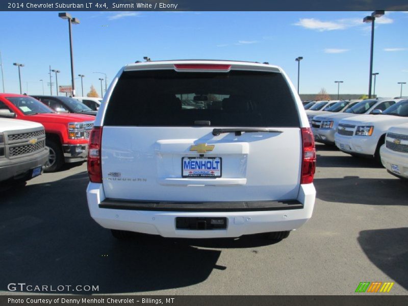 Summit White / Ebony 2014 Chevrolet Suburban LT 4x4