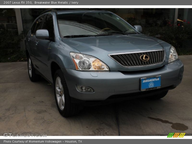 Breakwater Blue Metallic / Ivory 2007 Lexus RX 350