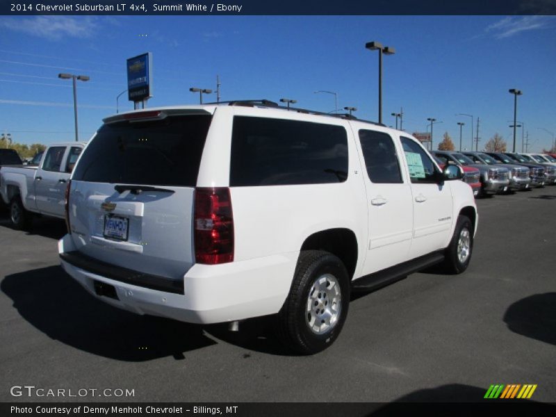 Summit White / Ebony 2014 Chevrolet Suburban LT 4x4