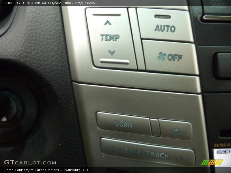 Black Onyx / Ivory 2008 Lexus RX 400h AWD Hybrid