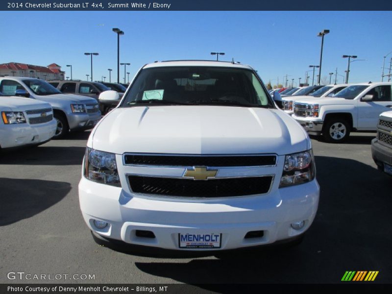 Summit White / Ebony 2014 Chevrolet Suburban LT 4x4