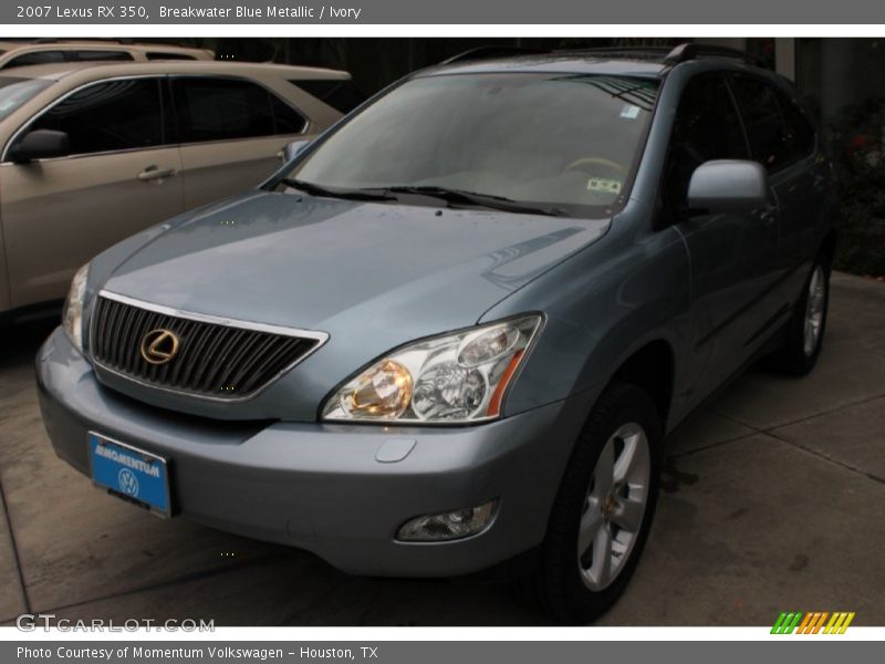 Breakwater Blue Metallic / Ivory 2007 Lexus RX 350