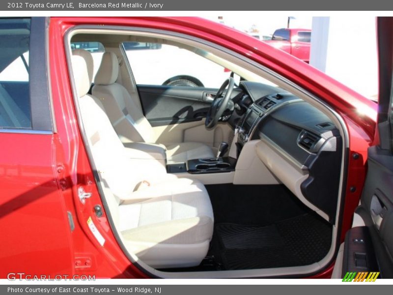 Barcelona Red Metallic / Ivory 2012 Toyota Camry LE