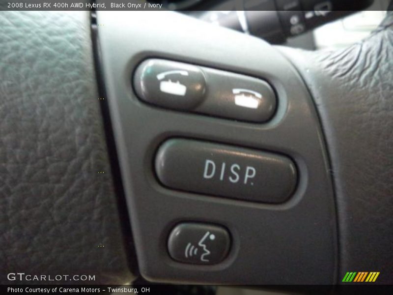 Black Onyx / Ivory 2008 Lexus RX 400h AWD Hybrid
