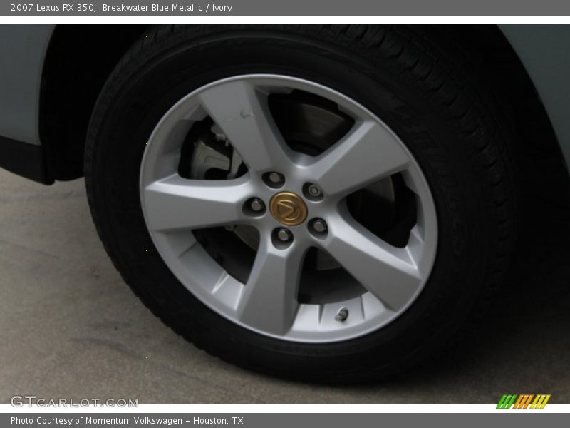 Breakwater Blue Metallic / Ivory 2007 Lexus RX 350