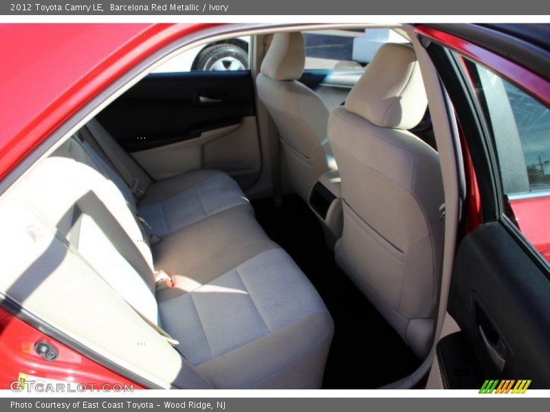 Barcelona Red Metallic / Ivory 2012 Toyota Camry LE