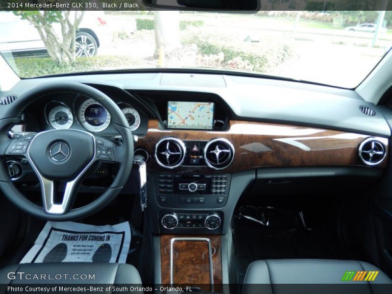 Black / Black 2014 Mercedes-Benz GLK 350