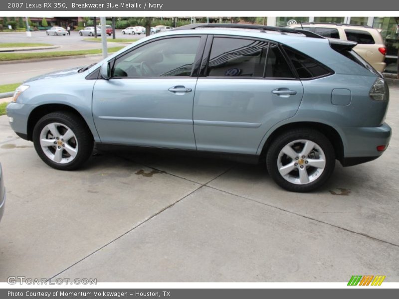 Breakwater Blue Metallic / Ivory 2007 Lexus RX 350