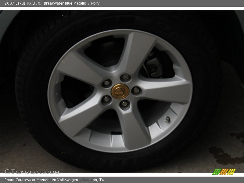 Breakwater Blue Metallic / Ivory 2007 Lexus RX 350
