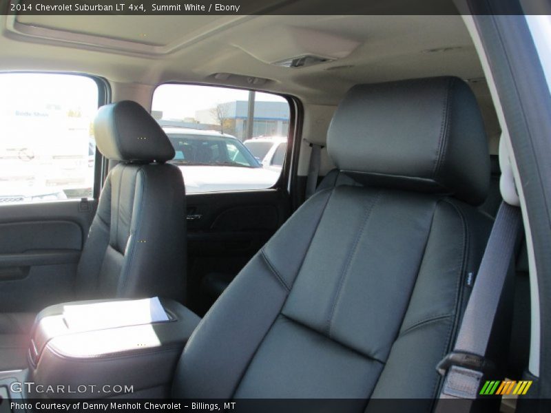 Summit White / Ebony 2014 Chevrolet Suburban LT 4x4