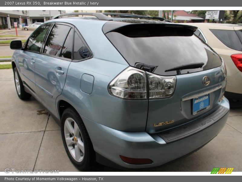 Breakwater Blue Metallic / Ivory 2007 Lexus RX 350