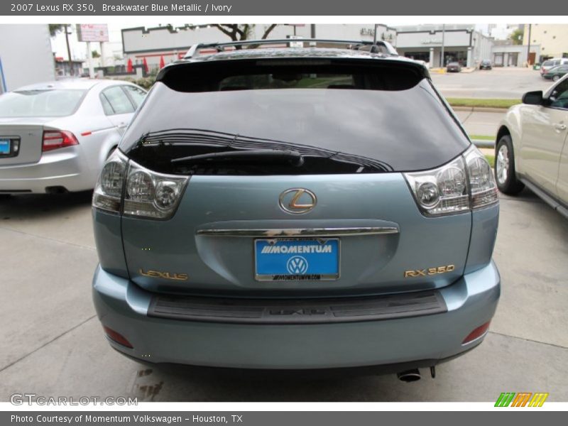Breakwater Blue Metallic / Ivory 2007 Lexus RX 350