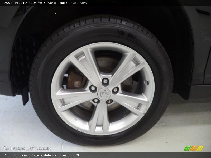 Black Onyx / Ivory 2008 Lexus RX 400h AWD Hybrid