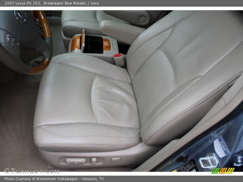 Breakwater Blue Metallic / Ivory 2007 Lexus RX 350