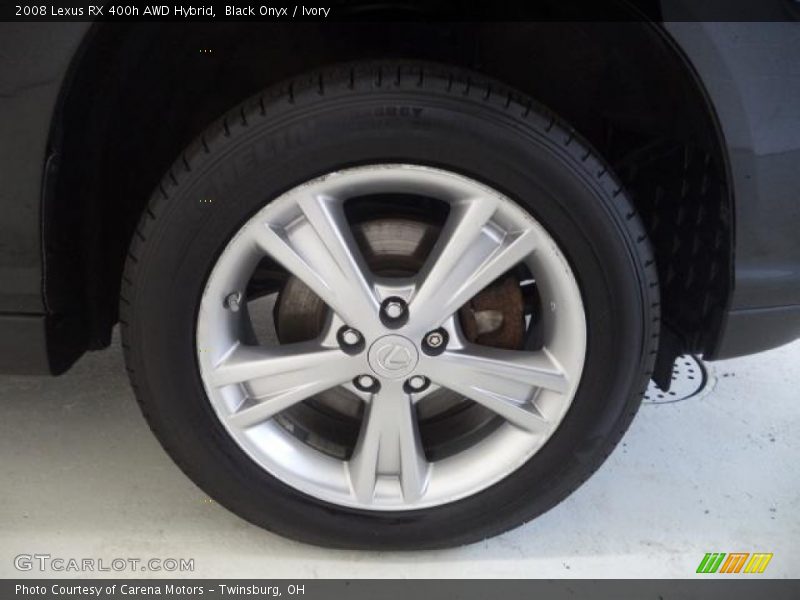 Black Onyx / Ivory 2008 Lexus RX 400h AWD Hybrid