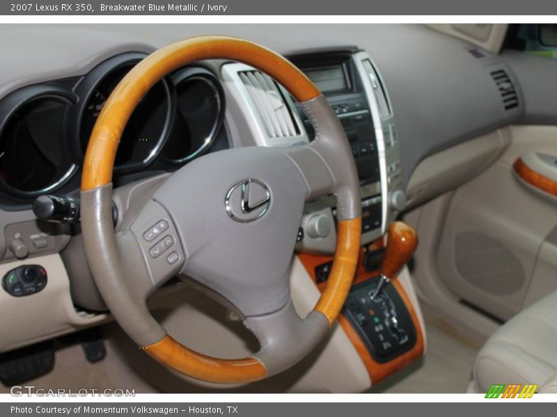 Breakwater Blue Metallic / Ivory 2007 Lexus RX 350