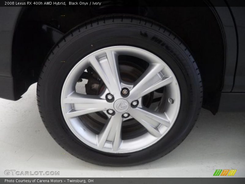 Black Onyx / Ivory 2008 Lexus RX 400h AWD Hybrid