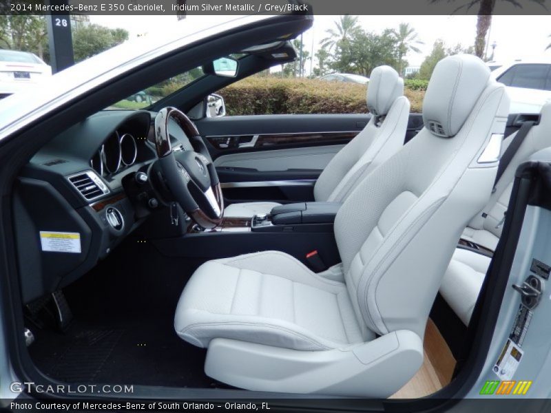  2014 E 350 Cabriolet Grey/Black Interior