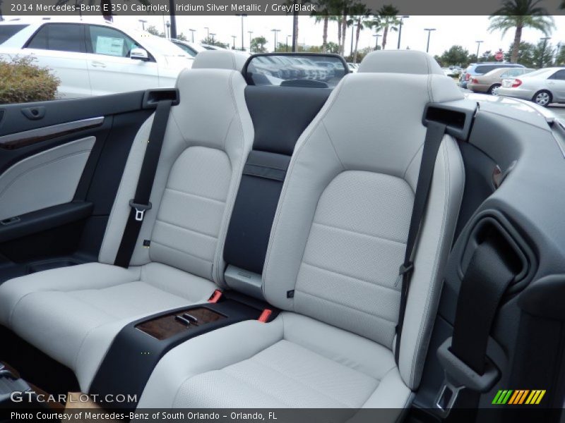 Iridium Silver Metallic / Grey/Black 2014 Mercedes-Benz E 350 Cabriolet