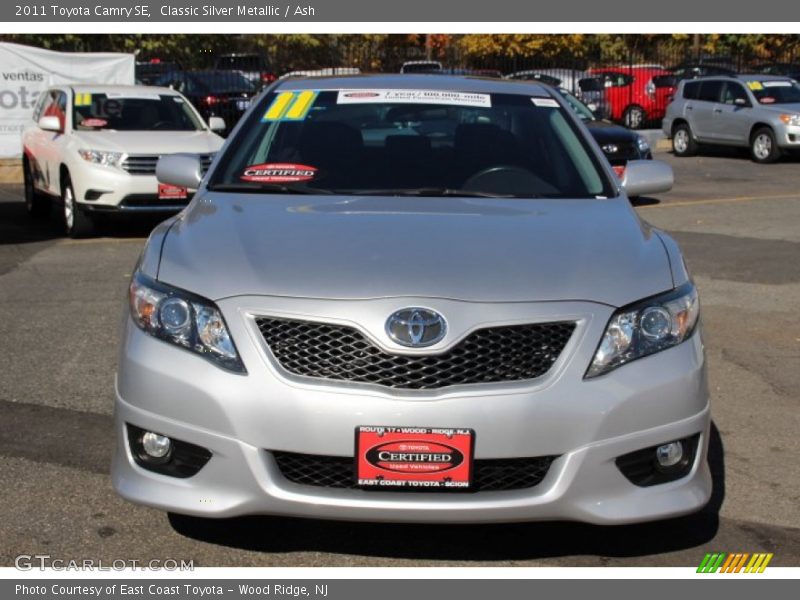 Classic Silver Metallic / Ash 2011 Toyota Camry SE