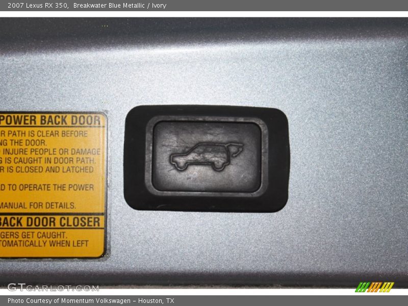 Breakwater Blue Metallic / Ivory 2007 Lexus RX 350