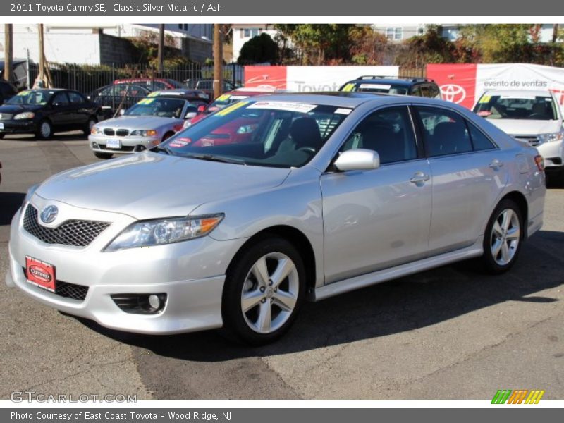 Classic Silver Metallic / Ash 2011 Toyota Camry SE