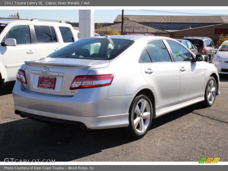Classic Silver Metallic / Ash 2011 Toyota Camry SE