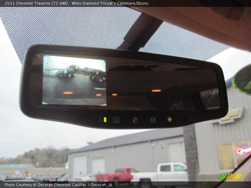 White Diamond Tricoat / Cashmere/Ebony 2011 Chevrolet Traverse LTZ AWD
