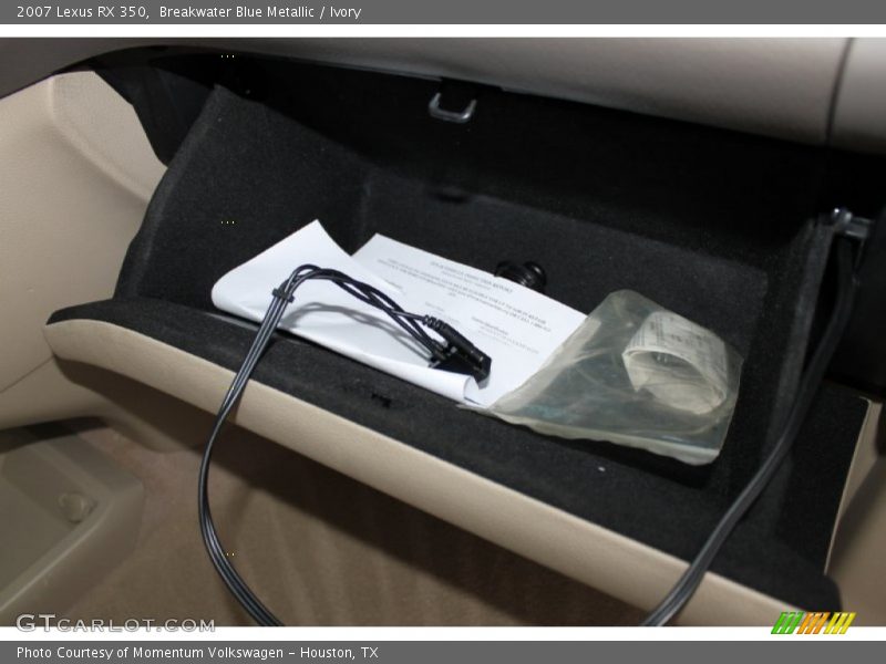 Breakwater Blue Metallic / Ivory 2007 Lexus RX 350