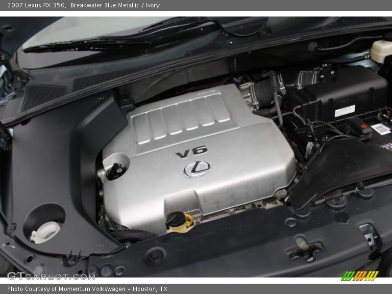 Breakwater Blue Metallic / Ivory 2007 Lexus RX 350