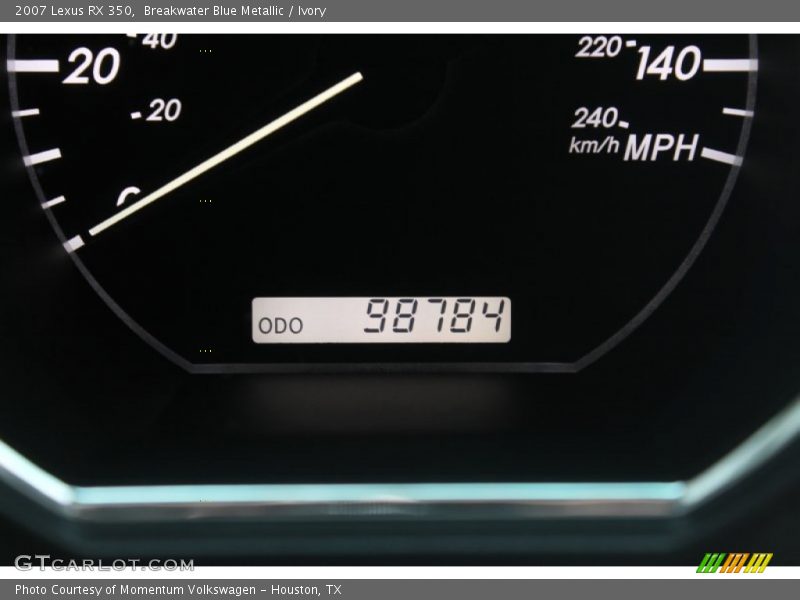 Breakwater Blue Metallic / Ivory 2007 Lexus RX 350