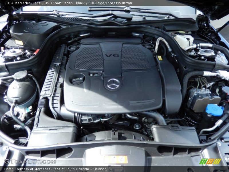 Black / Silk Beige/Espresso Brown 2014 Mercedes-Benz E 350 Sport Sedan