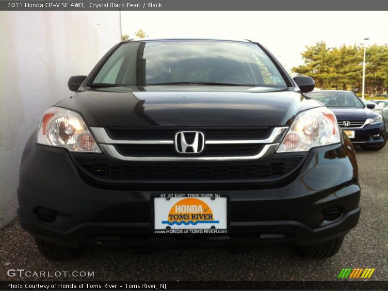 Crystal Black Pearl / Black 2011 Honda CR-V SE 4WD