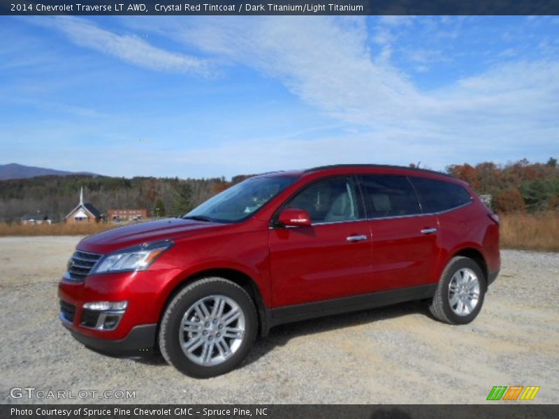  2014 Traverse LT AWD Crystal Red Tintcoat