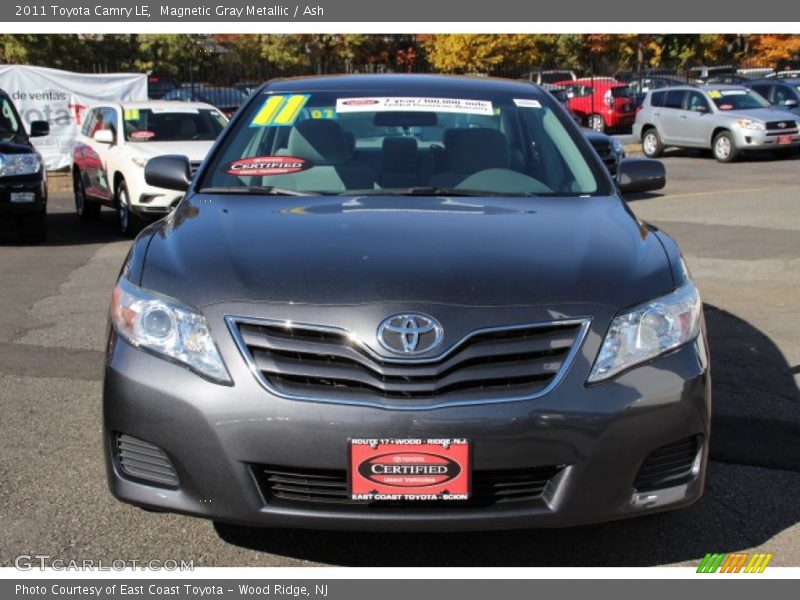 Magnetic Gray Metallic / Ash 2011 Toyota Camry LE