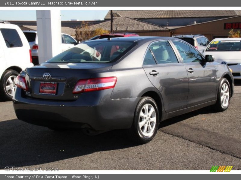Magnetic Gray Metallic / Ash 2011 Toyota Camry LE