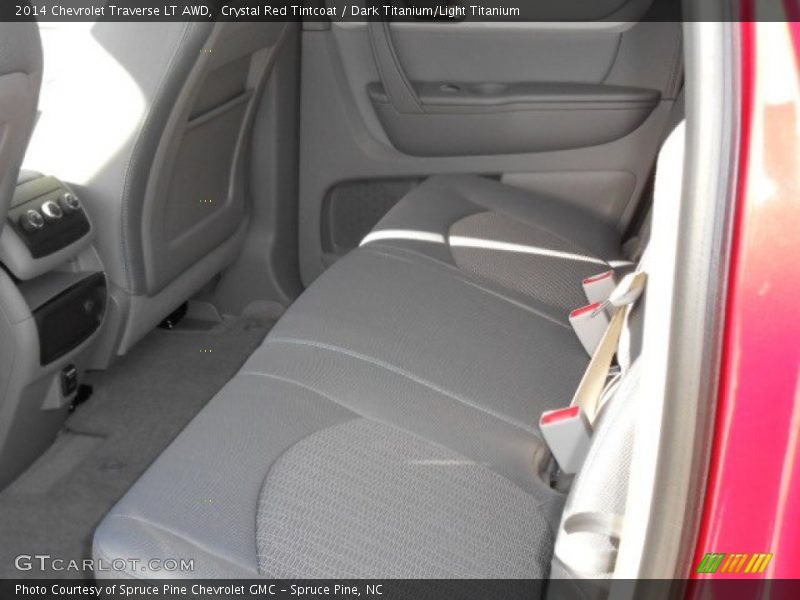 Crystal Red Tintcoat / Dark Titanium/Light Titanium 2014 Chevrolet Traverse LT AWD