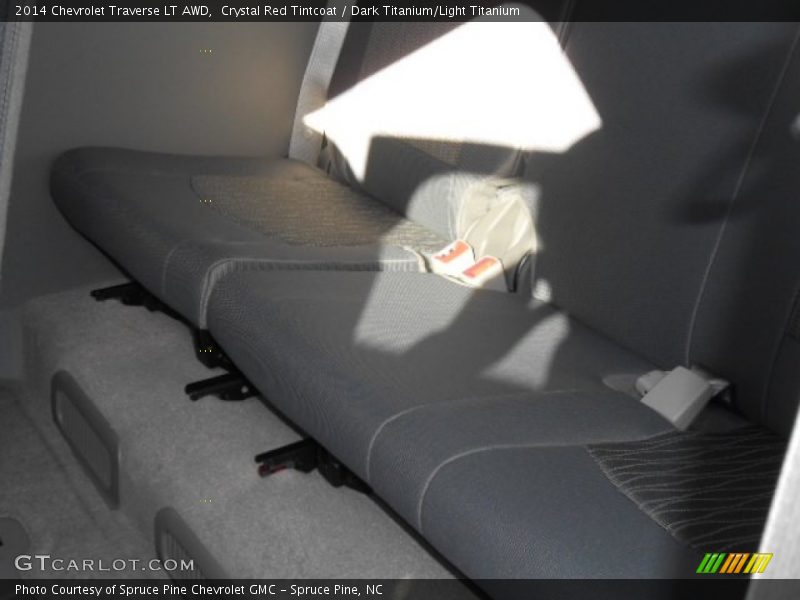 Crystal Red Tintcoat / Dark Titanium/Light Titanium 2014 Chevrolet Traverse LT AWD